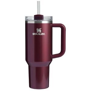 Stanley Burgundy Water Bottle with Handle